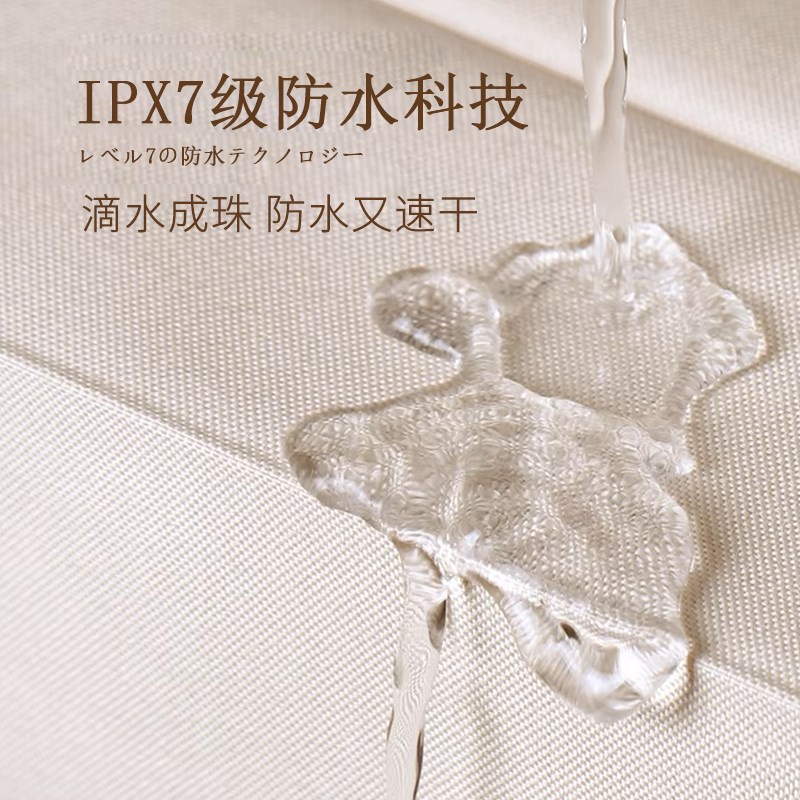 单侧磁吸浴帘免打孔洗澡间防水布帘套装干湿分离淋浴帘浴室隔断帘