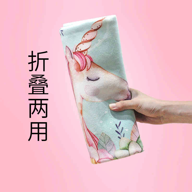 可折叠便携式瑜伽垫布铺巾防滑隔脏天然J橡胶地垫地毯麂皮绒瑜珈