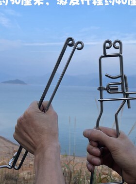 304不锈钢B+款 可拆分升级版 铁丝枪 皮筋枪  7080后传统老玩具