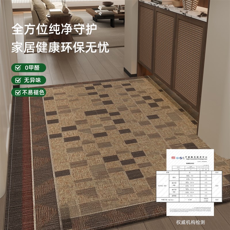 入户门地垫2025新款门口垫子地毯门垫进门耐脏家用玄关脚垫可裁剪