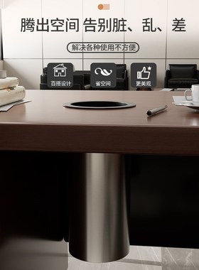 厨房卫生间白色圆形台面废纸口装饰盖橱柜嵌入式不锈钢垃圾桶纸篓