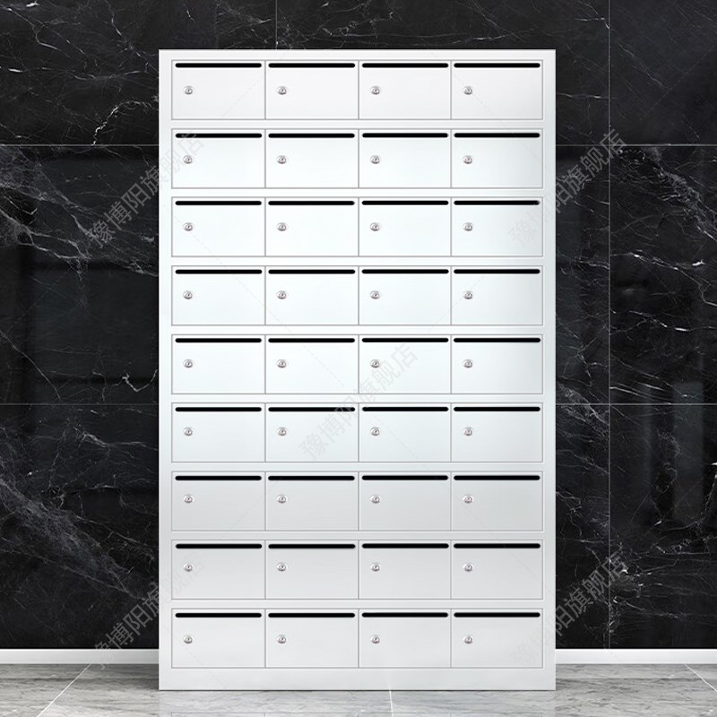 信报箱社区公寓学校室外落地挂墙多门快递信件存放投递柜子