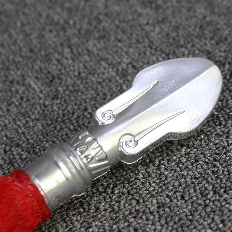 戏曲红缨枪戏剧花枪京剧道具儿童双头舞蹈刀马旦武术枪红樱枪长枪