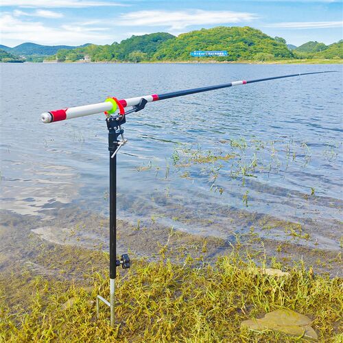炮台支架钓鱼手竿鱼杆矶竿海杆架杆自锁撑杆地叉竿架地插鱼竿支架
