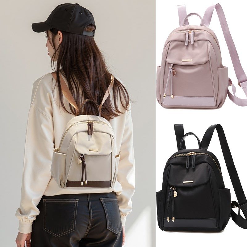 迷你双肩包女旅游轻便高颜值小型高级感小众2025新款时尚百搭背包