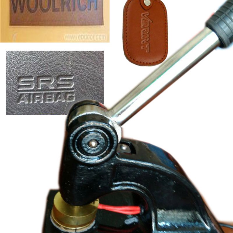 烫印机 制章小木片 压烫烙钢印  logo设计制作 皮革塑料精品