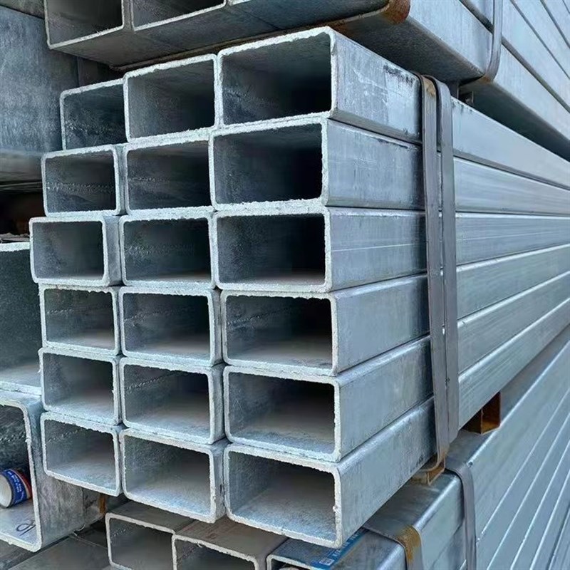 热镀锌方管镀锌管钢管支架管型材方钢友发管矩形管工字钢方矩管材