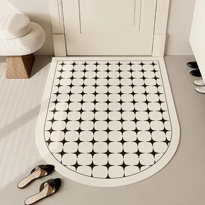 入户门皮革地垫大门口pvc防滑脚垫进门门垫可擦免洗裁剪玄关地毯