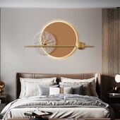 现代简约风墙面装 饰客厅卧室背景墙墙饰挂饰挂件立体铁艺壁饰壁挂