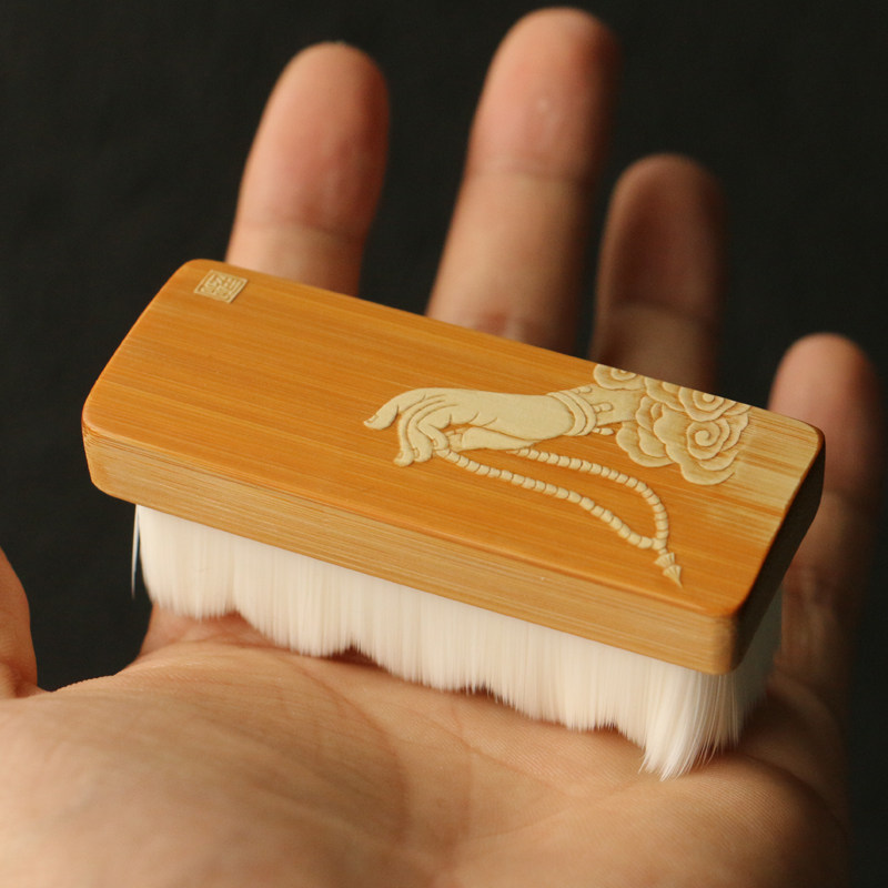 十几年老玉竹超密文玩万根软毛刷东阳名家戚挺飞本工留青雕刻竹器,特色手工艺,竹编/竹雕,淘宝优惠券,粉丝福利购,淘宝优惠卷