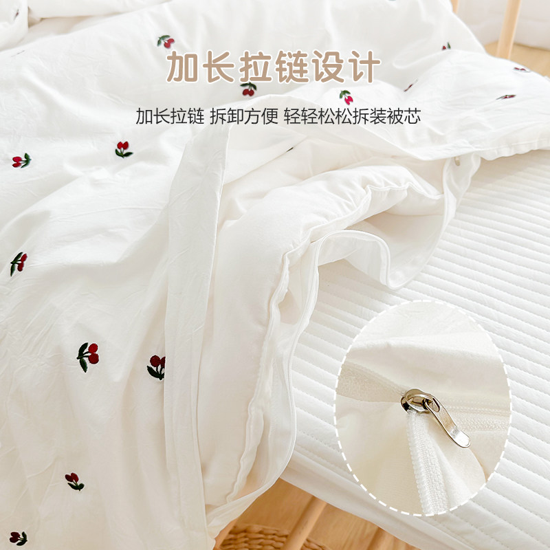 婴儿被套单件1.2m1.5米新生宝宝儿童卡通幼儿园学生被罩定制