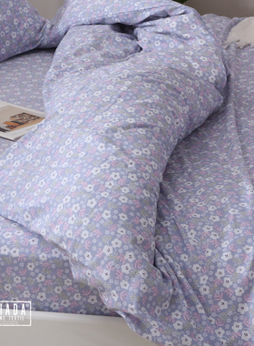 【田园风碎花】被套单件双人180x200x230全棉被罩150x200单人