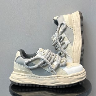 男鞋 国潮小众7cm隐形增高溶解鞋 厚底夏季 休闲内增高板鞋 子男女款