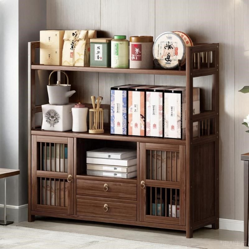 博古架实木中式茶叶展示柜茶架子置物架茶室茶柜茶具摆件收纳柜子,住宅家具,多宝格/博古架,淘宝优惠券,粉丝福利购,淘宝优惠卷