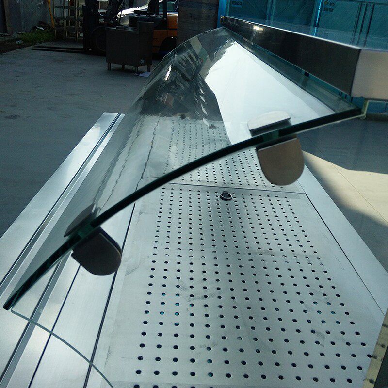 保温售饭台快餐车保温台不锈钢玻璃罩快餐浏阳蒸菜台汤池粥车两用