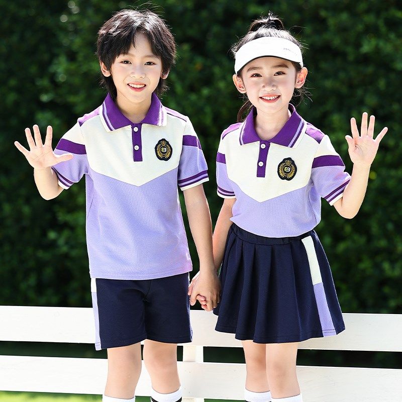 幼儿园园服夏装儿童校服套装小学生班服春秋款运动会三四件套