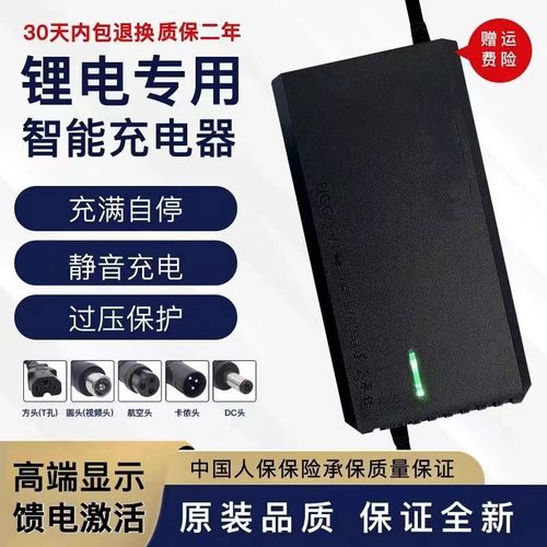 塑料壳48cV60V72V电动车锂电池充电器54.6V5A71.4V8A84V10A铝壳