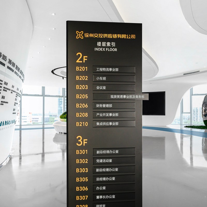 导视牌立牌导引牌立式广告牌楼层指示落地展示牌招牌指引路牌定制