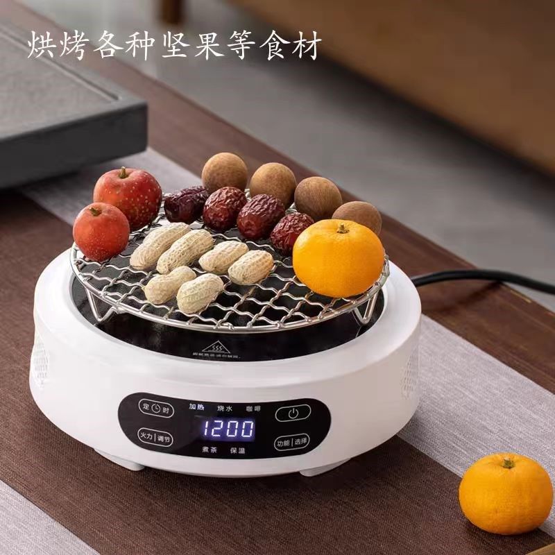 享电奇1500W围炉煮茶电陶炉迷你小茶炉玻璃壶铁壶煮茶器家用套装