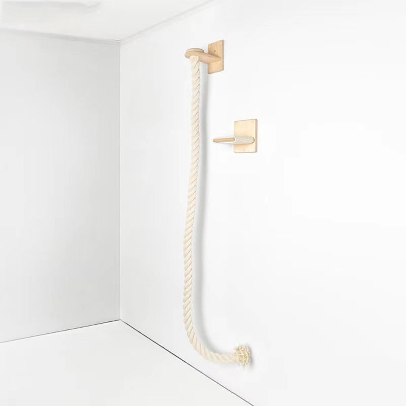 猫爬架顶天立地猫架实木猫爬架通天绳索大型猫绳梯猫咪跳台套装