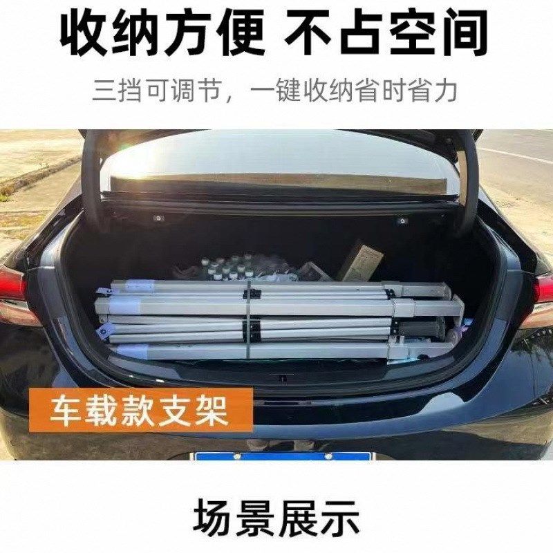网红卡其色遮阳蓬折叠伸缩遮雨蓬防水车蓬户外广告帐篷摆摊伞