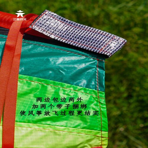风筝草原滑翔机544伞布大型抗大风微风2024新款初学者大人