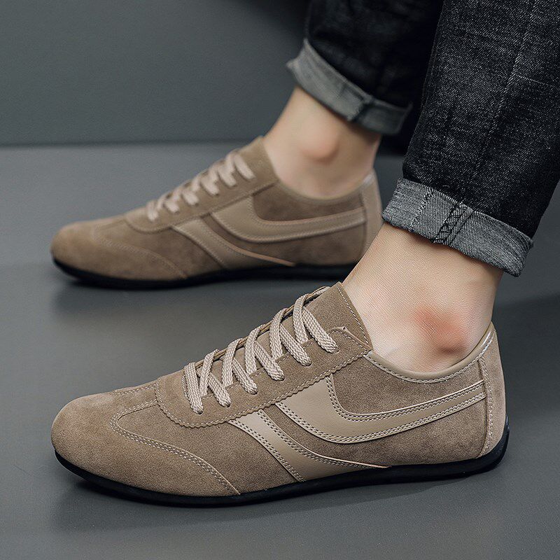 豆豆鞋男款夏季男士韩版增高商务时尚休闲皮鞋软底防滑潮流鞋子男