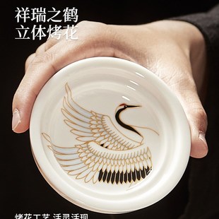 新款泡茶杯茶水分离男士玻璃水杯带盖子国潮个人办公室杯子