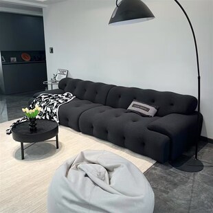 罗奇堡沙发小户型意式极简风布艺沙发客厅2025新款直Y排卧室小沙