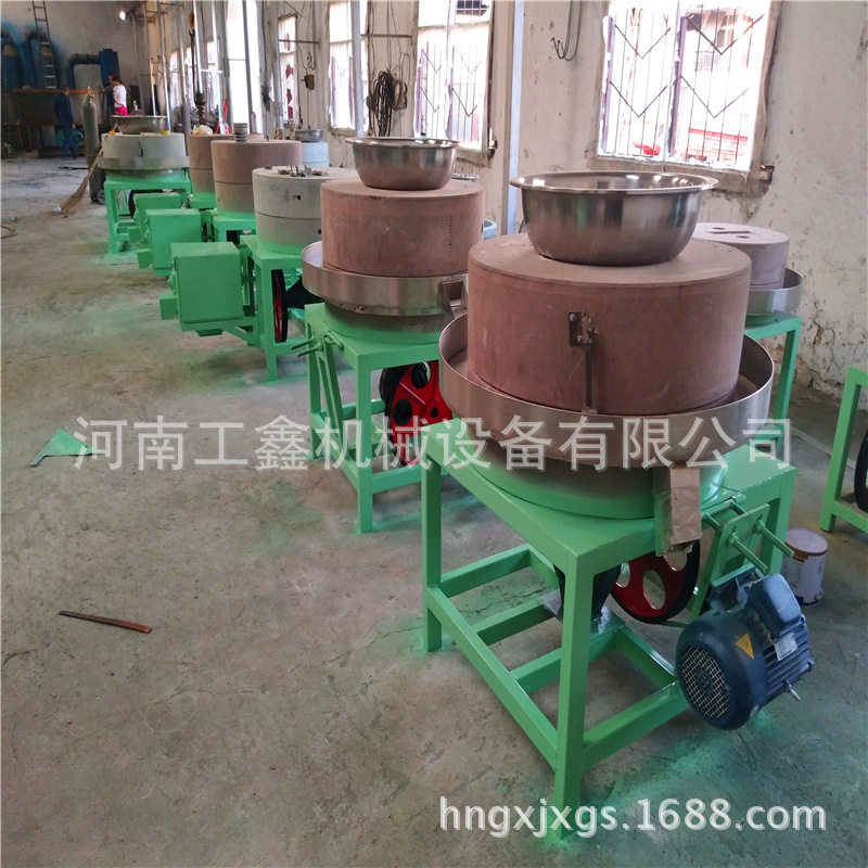 电动石磨b机 商用 石磨豆浆机 天然电动石磨机 原汁原味