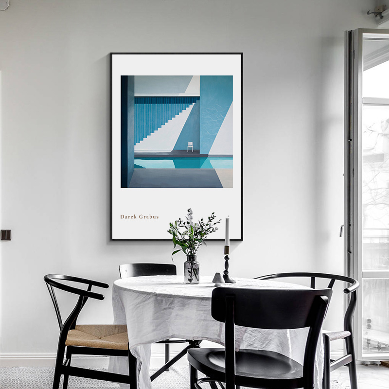 鳟鱼室内个性创意艺术画 墙壁画卧室壁画客厅挂画 北欧网红装饰画图片