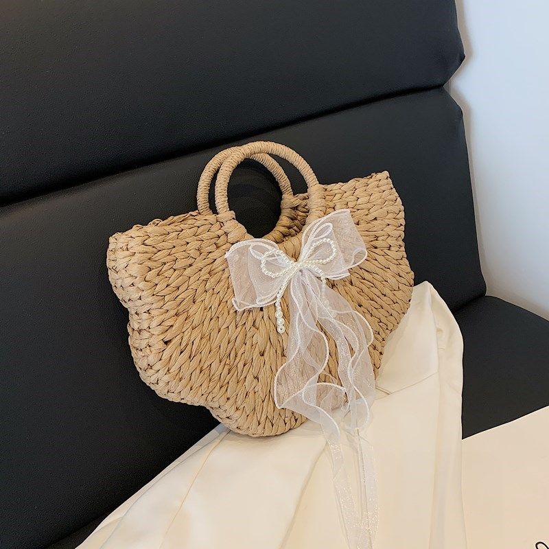 手工小众设计感云朵包新款编织包女包休闲百V搭手提菜篮子包,箱包皮具/热销女包/男包,通用款女包,淘宝优惠券,粉丝福利购,淘宝优惠卷