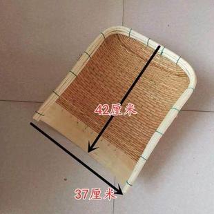 簸萁纯手工柳编簸箕农用家用大中小号柳条簸箕笸箩收纳筐结实 老式
