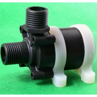 喷泉抽水冷循环直流无刷磁力潜水泵 小型12V24V加压家用滴灌鱼缸