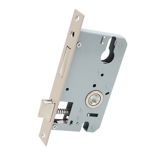 卧室内门锁145mm锁体通用型黑色家用木门房门大50执手锁锁具配件