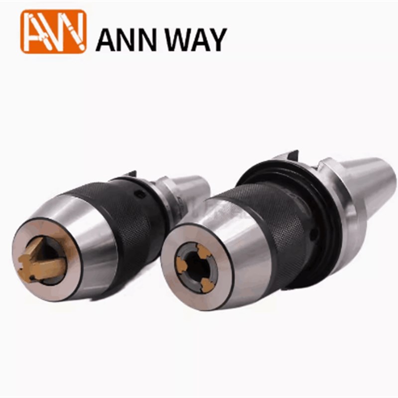 台湾进口AW安威BT30/BT40/BT50-APU13/16一体式自紧钻夹头刀柄APU