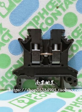 菲尼克斯 直通式接线端子 UK-2.5 N BK  0719100 黑色