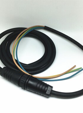 高尔夫电动观光车充电防水连接线LLTM22-3公母对接大电流连接线