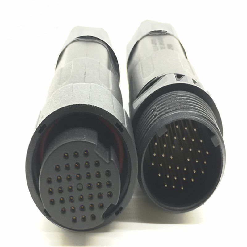 LLT利路通36针连接器m29-36针公母对接防水连接器多芯连接器