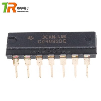 CD4082BE DIP-14 全新原装进口德洲 双4输入端与门