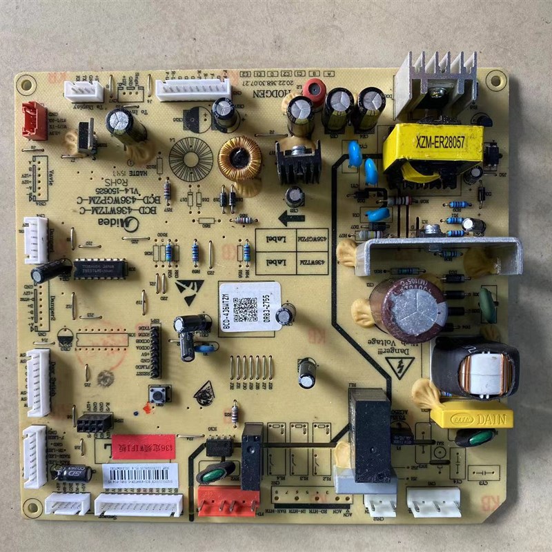 适用美的冰箱BCD-436WTZM电脑板电源板436变频板17131000000445