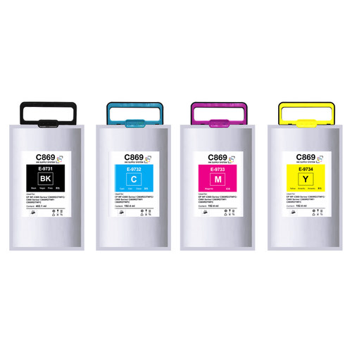 NBN 适用爱普生Epson 869墨袋 WF-C869Ra墨水 T9731黑色墨盒 墨袋