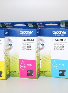 原装正品 兄弟LC549XL BK 墨盒545XL彩色 DCP-J100 J105 MFC-J200