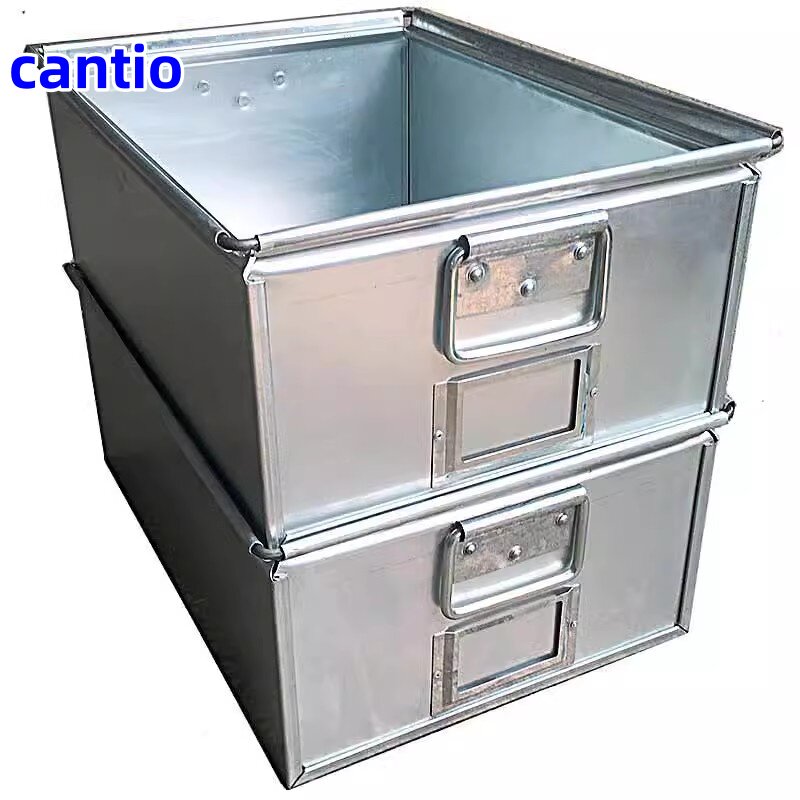 铁箱铁皮箱定制铁框运输物流工业工厂工具箱铁皮加厚铁金属周转箱