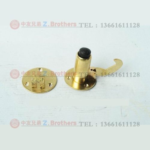 船用弹簧式门钩 船用门吸 门钩 全铜定门器门碰定防风门吸 490541