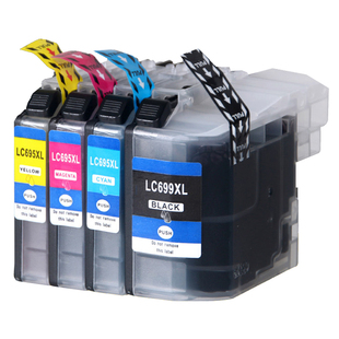 699XL黑色墨水盒 J2720打印机墨盒LC695XL 适用兄弟MFC J2320