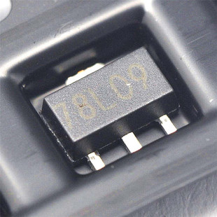 贴片稳压管 CJ78L09 78l09 SOT89 三端稳压9V 全新(20只)