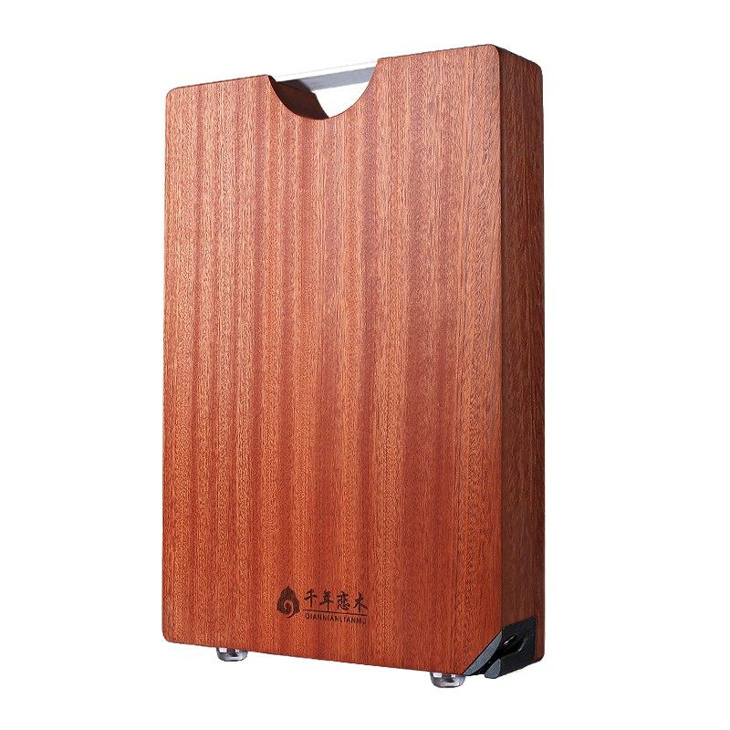 乌檀木菜板实木家用抗菌防霉切菜板砧板厨房整木刀板案板面板粘板