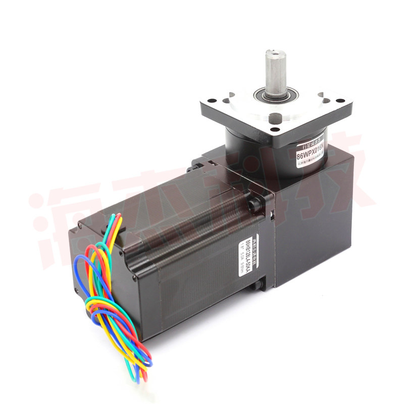 海杰嘉创行星减速器齿轮小型直角90度减速机86步进电机驱动套装