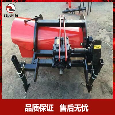 拖拉机葡萄埋藤机k 手扶四轮牵引式开沟培土机 单T侧葡萄抛土埋藤
